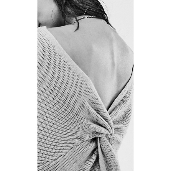 Pretty Little Thing Backless Sweater | PLT - Picture 8 of 8